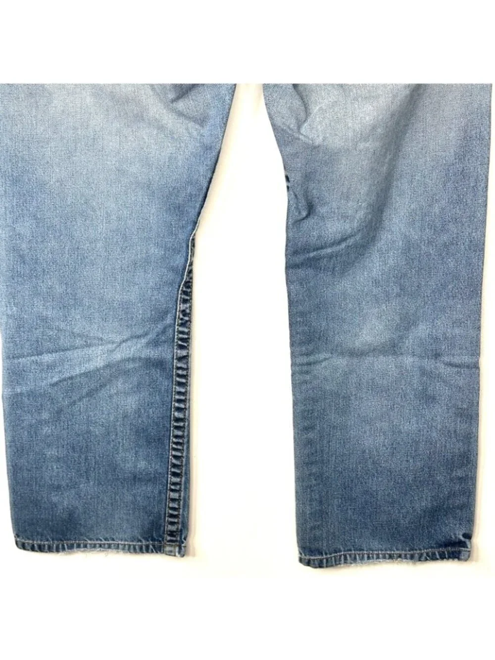 True Religion BOLM Deer Hollow Jeans Men 31 Straight Distressed Blue Flap Pocket